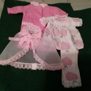 Vintage Barbie pajama lot.